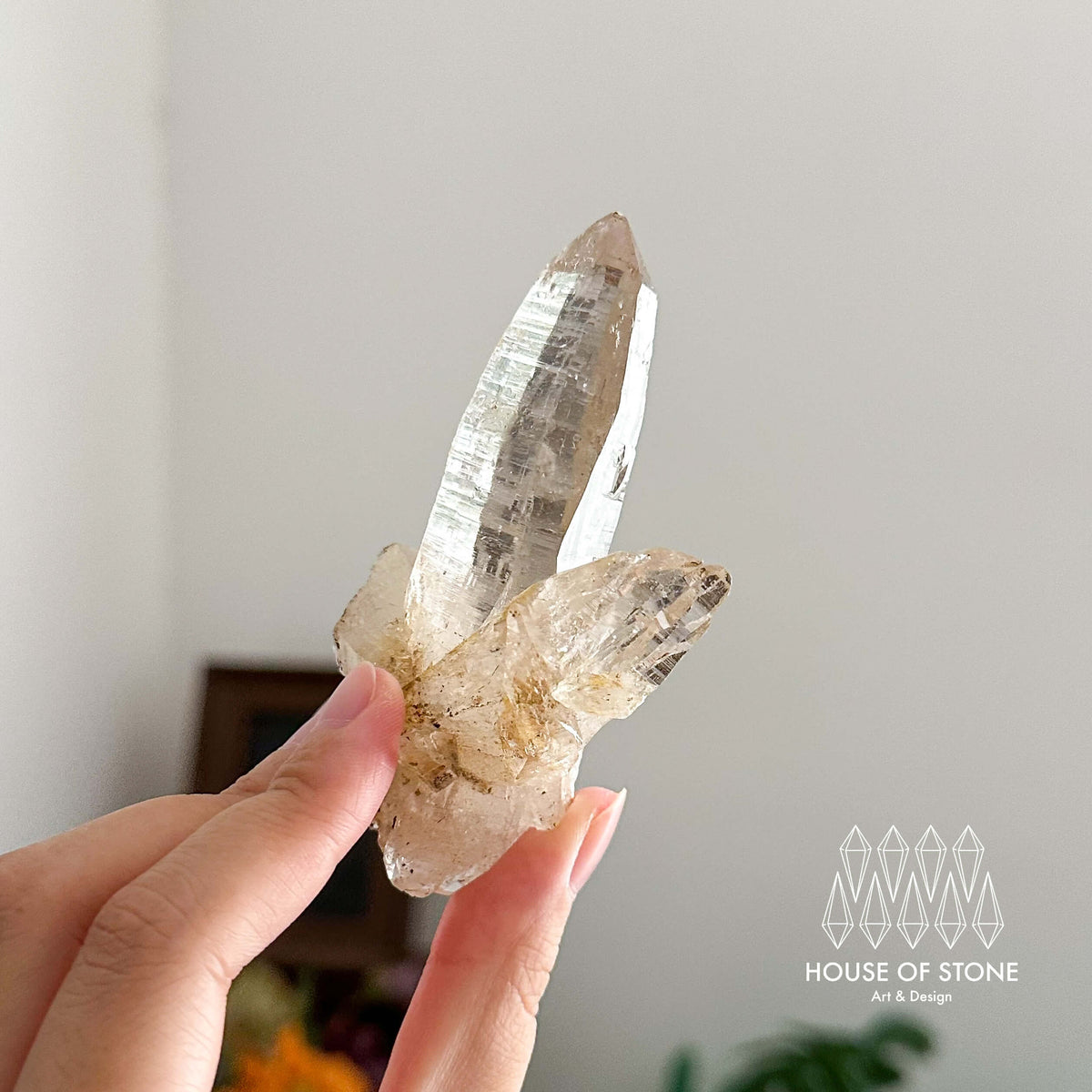 Swiss Tessin Smoky Quartz Point Specimen/Switzerland Ticino Habit Tower/Alpine Mineral/Apls Double Terminated Quartz/Smoky Quartz Cluster4