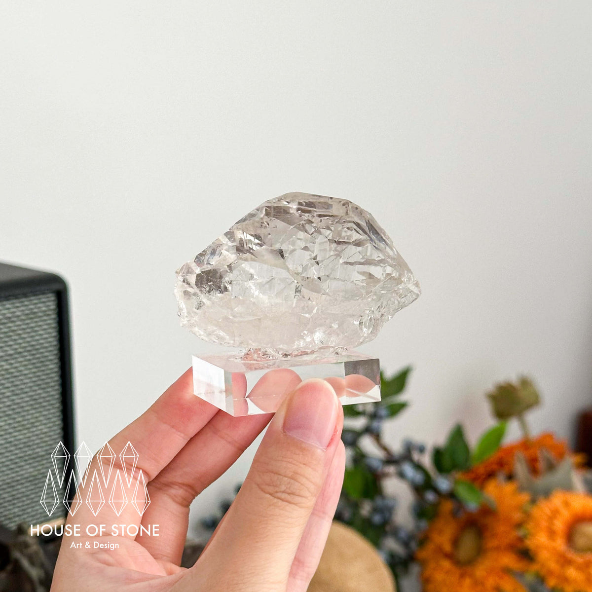 Alpine Mineral Gwindel Clear Quartz Specimen/Chamonix-Mont-Blanc France Gwindel/Apls Crystal