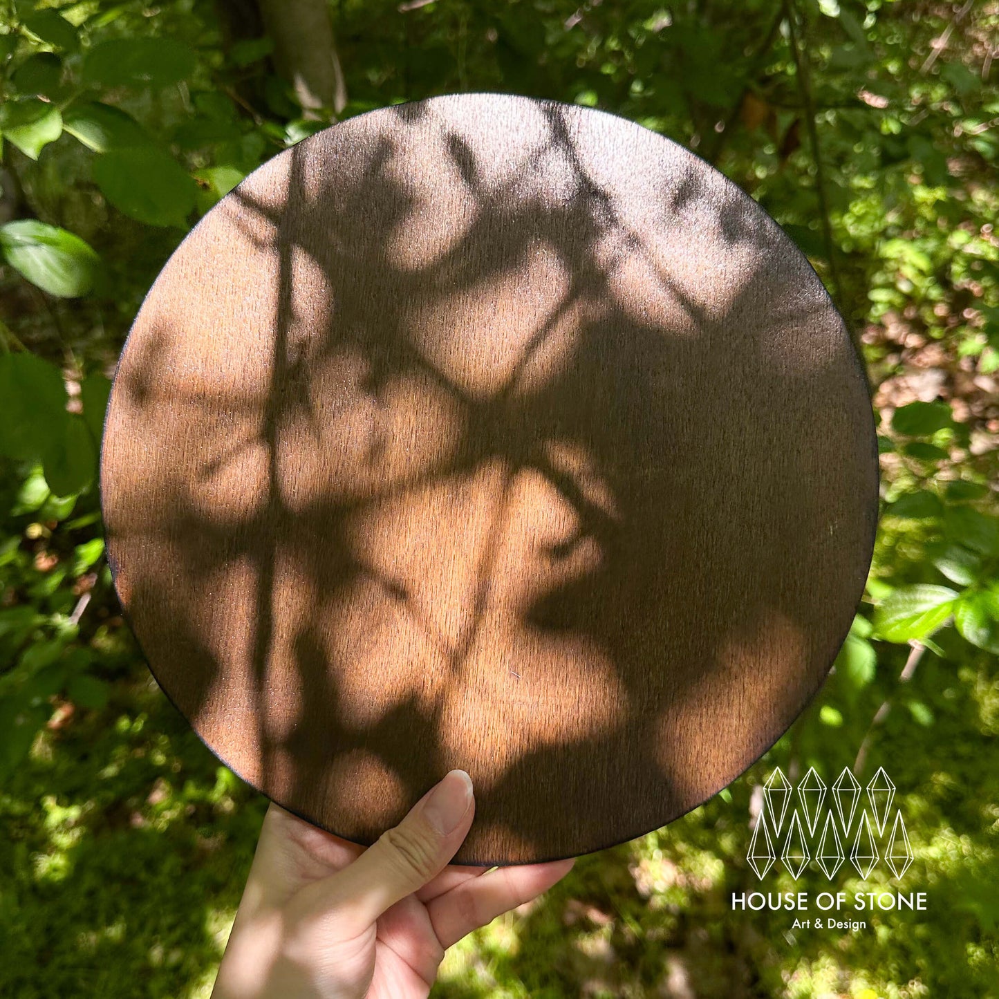 Natural Handmade Crystal Mirror/Magic Crystal Witch Mirror/Labradorite Mirror/Crystal Quartz Mirror/Chakra Healing/Manifest Altar Tool