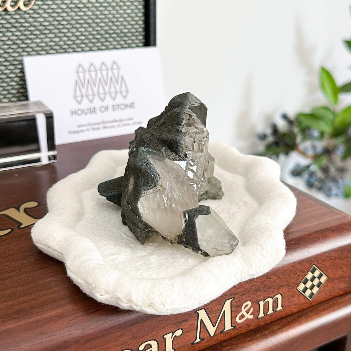 Alpine Mineral Swiss Gwindel Hematite Specimen/Switzerland Gwindel Apls/Smoky Quartz Gwindel