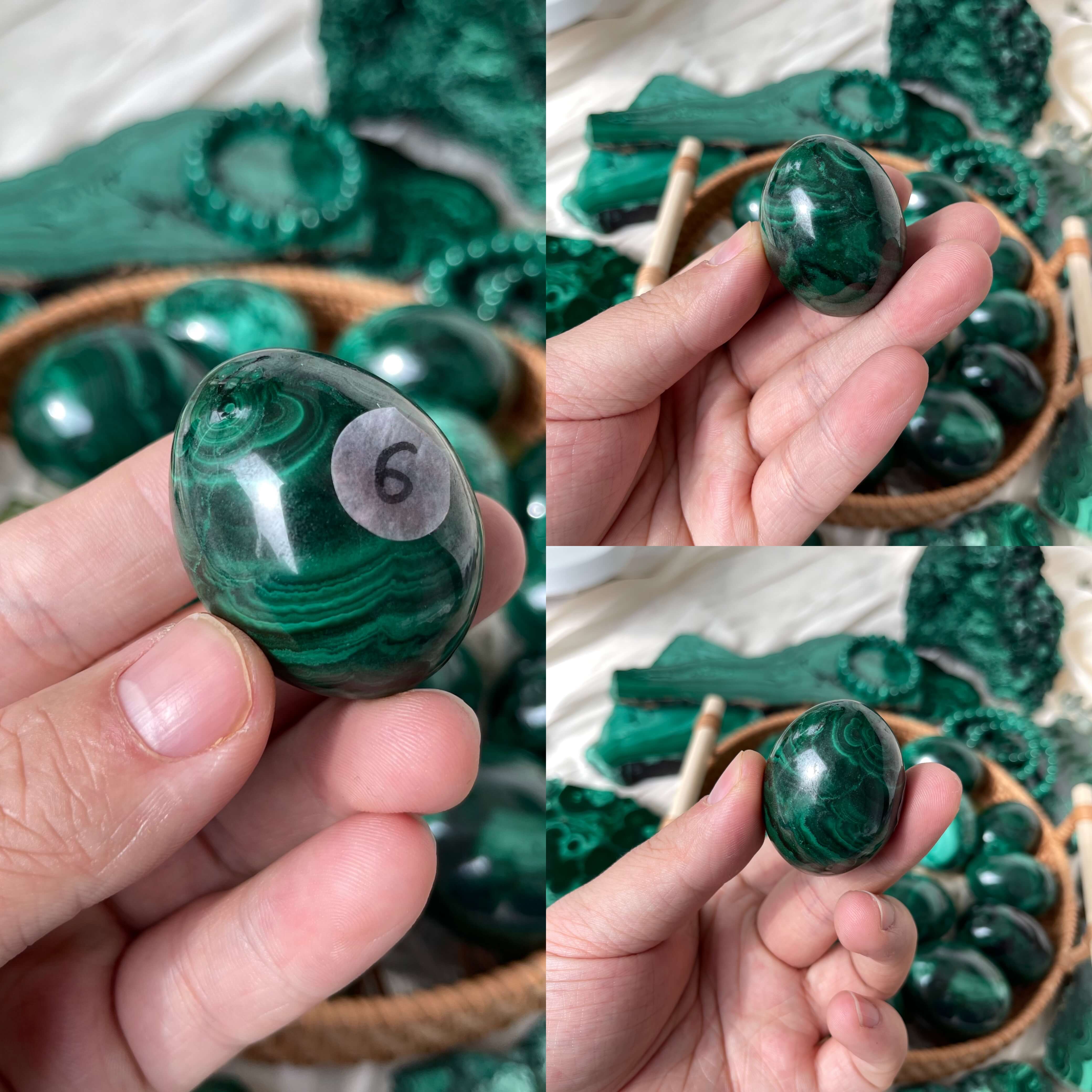 Malachite stone online beads